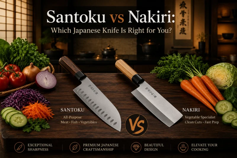 Santoku vs Nakiri