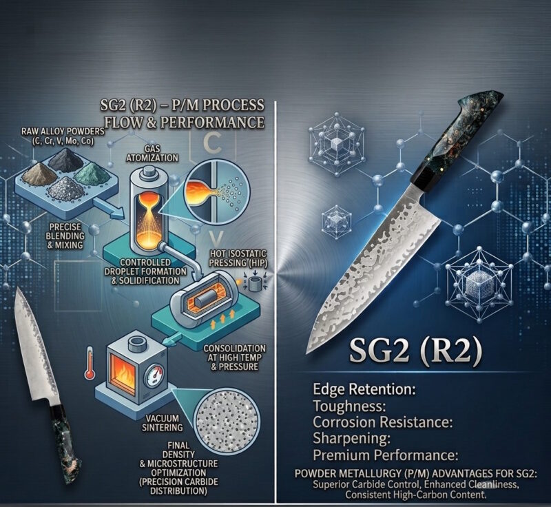 Powder Metallurgy Creates SG2 Steel