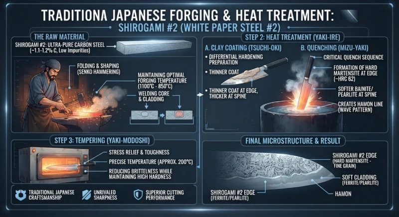 shirogami#2 Traditional Japanese forging
