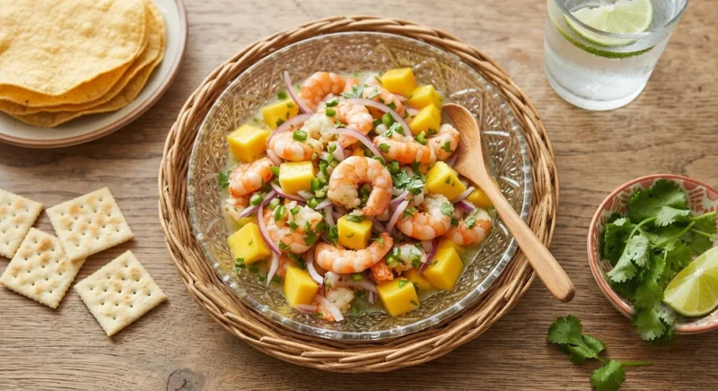 Shrimp and Mango Ceviche