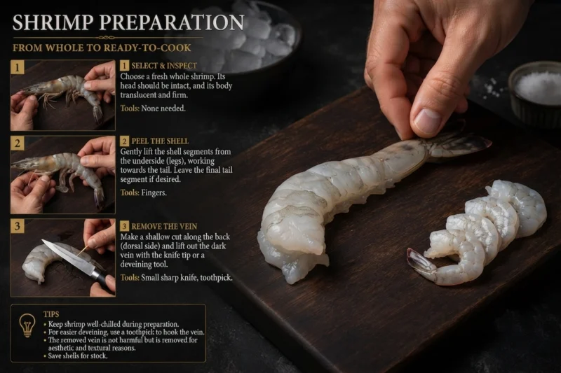  Shrimp preparation