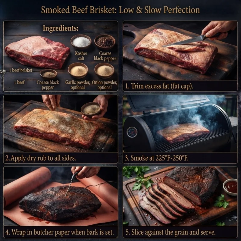 Smoked Beef Brisket recipe