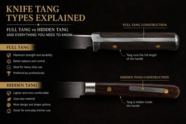 Knife Tang Types Explained