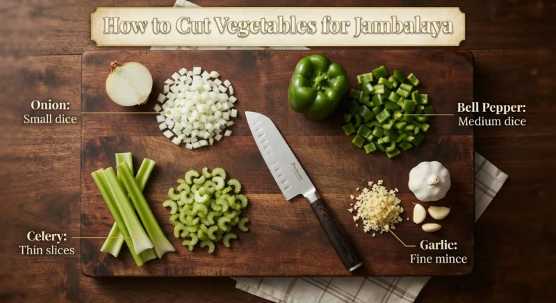 Vegetable Cutting Guide