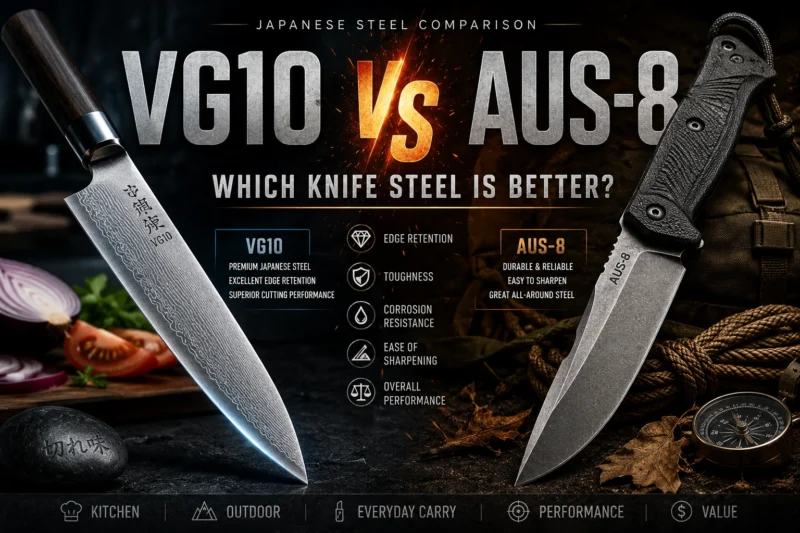 VG10 vs AUS-8 Steel