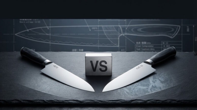 VG10 vs AUS10 Steel