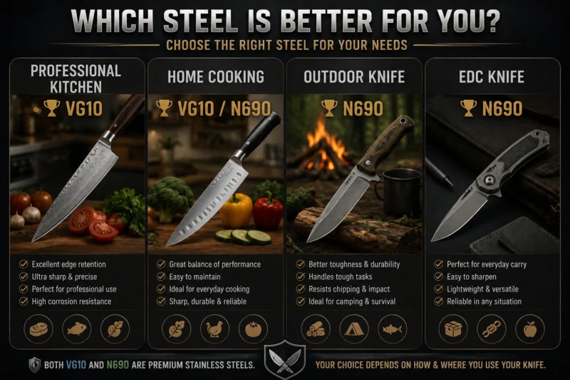 vg10 vs n690 Which Steel Is Better