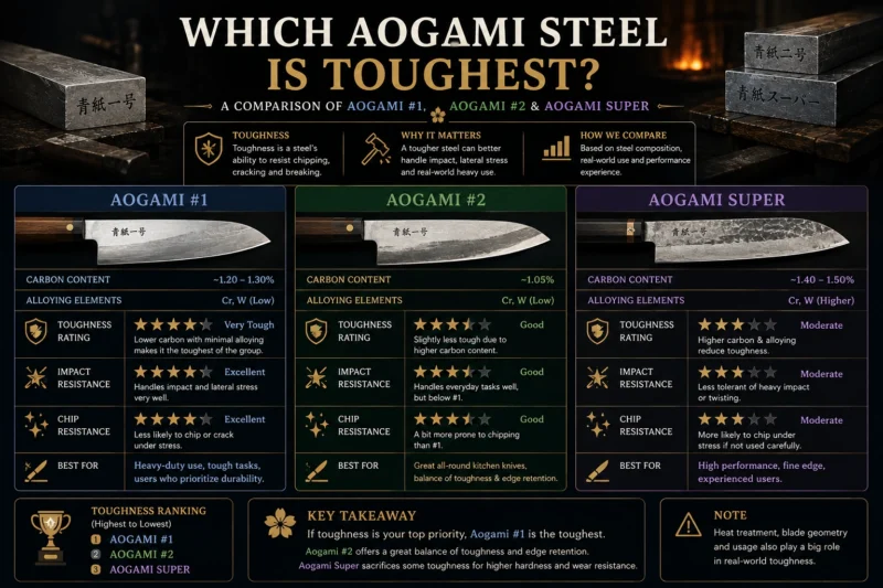 Which Aogami Steel Is Toughest
