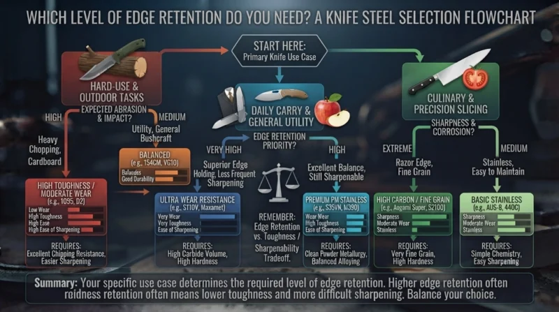 Which level of edge retention do you need