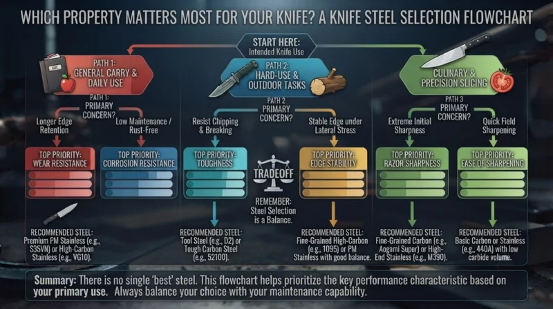 Which property matters most for your knife