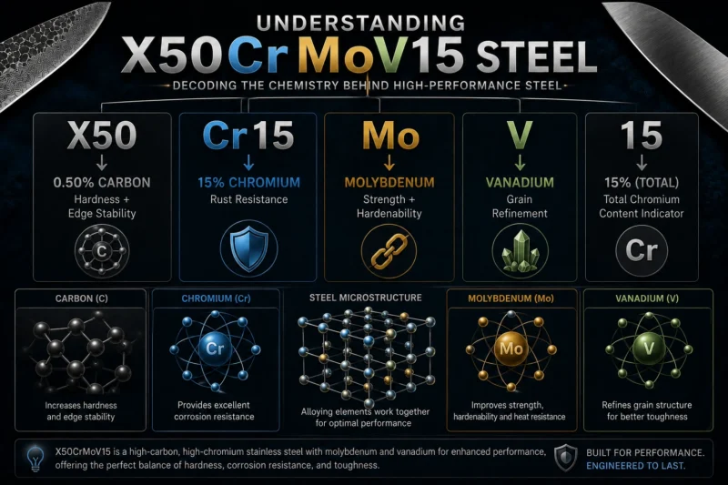 X50CrMoV15 Steel