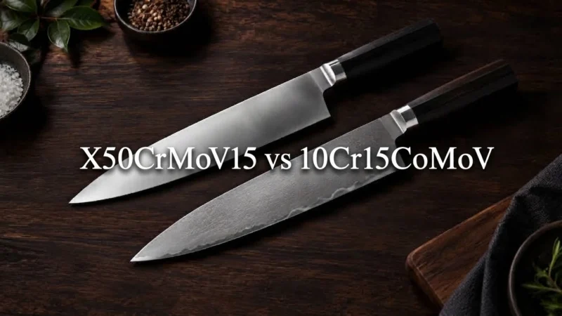 X50CrMoV15 vs 10Cr15CoMoV