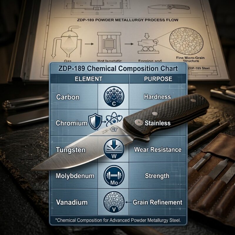 ZDP-189 Chemical Composition Infographic